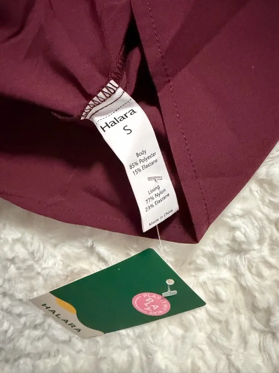 HALARA Breezeful™ RacerPocket High Low Flowy Midi Quick Dry Casual Dress NWT - Picture 4 of 14